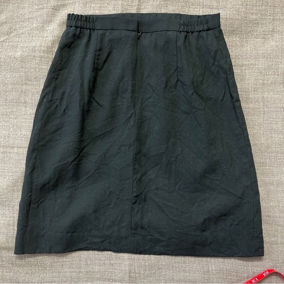 Mocambo by Takeo Ando Black Lined A Line Skirt - Picture 3 of 8